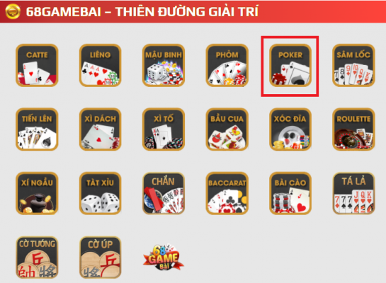Game bài Poker Online là lựa chọn của số đông người chơi