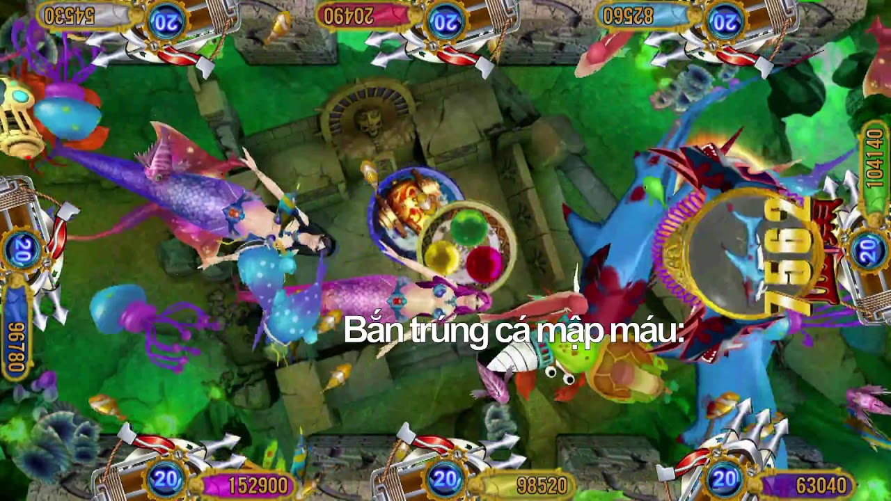 Đồ họa 3D thần bắn cá.