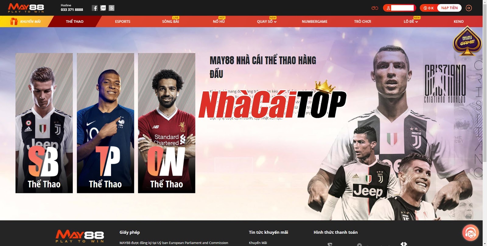 May88 - Nhà cái đến từ Châu Âu