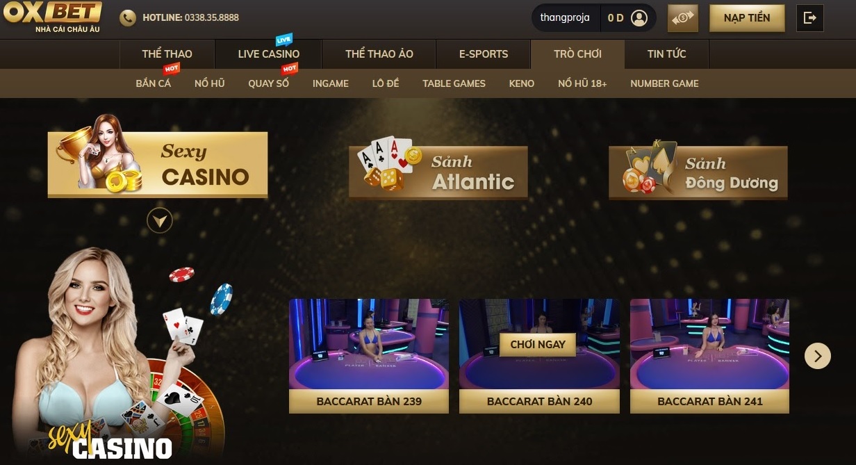 OXBET - Nhà cái hàng đầu tại Việt Nam