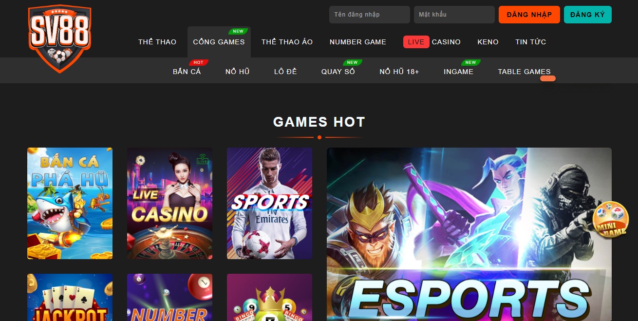 Kho trò chơi bất tận mang đẳng cấp quốc tế