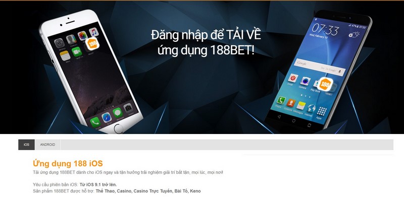 Tải app phù hợp hệ điều hành