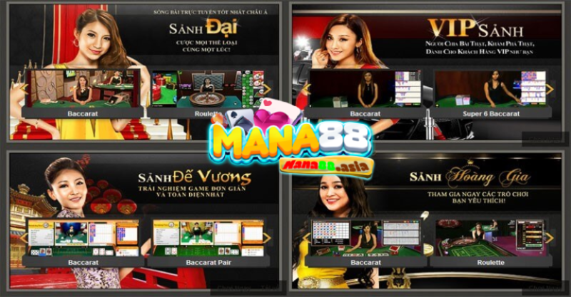 Baccarat - tựa game được yêu thích nhất tại đơn vị cá cược này