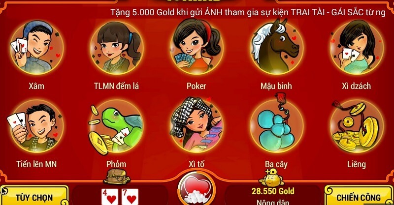 Vô số tựa game dân gian hấp dẫn cũng được xuất hiện tại Mana88
