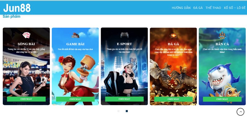 Nhà cái JUN88 - Tụ điểm giải trí hót nhất 2022