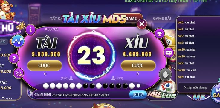 Cách Chơi Tài Xỉu MD5 68Gamebai – Đỉnh Cao Giải Trí Đổi Thưởng 2025